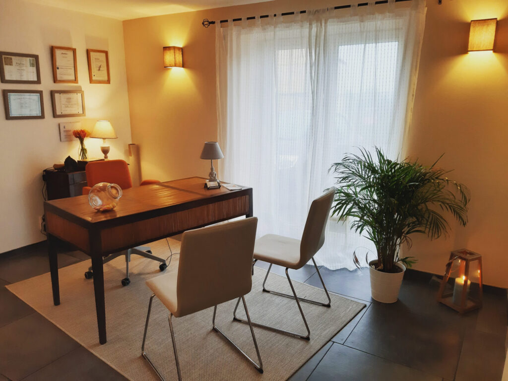 Mon bureau de consultation. - Kinésiologue et Réflexologue plantaire